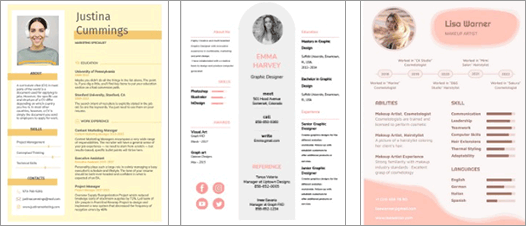 cv word templates