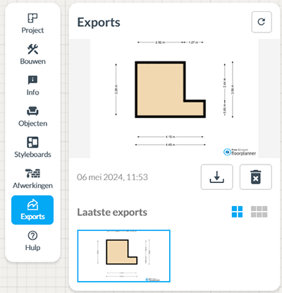 floorplanner plattegrond tekenen