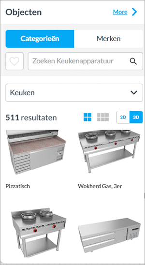 keuken inrichten plattegrond