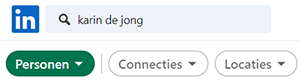 linkedin personen zoeken