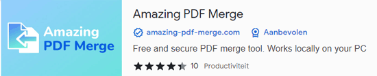 pdf samenvoegen in de browser